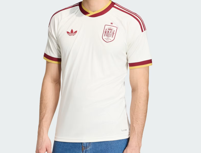Segunda equipación de España en el Mundial