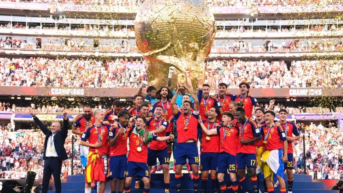La selección española de fútbol