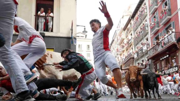 Séptimo encierro de San Fermín 2026 - Sociedad