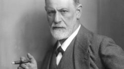 Fotografía de Sigmund Freud en 1921.
