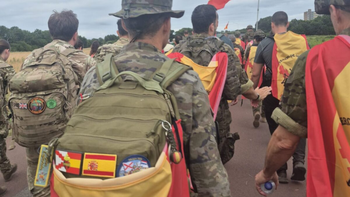 El Tercio Spinola en la marcha Nimega que congregó a 41 militares españoles.
