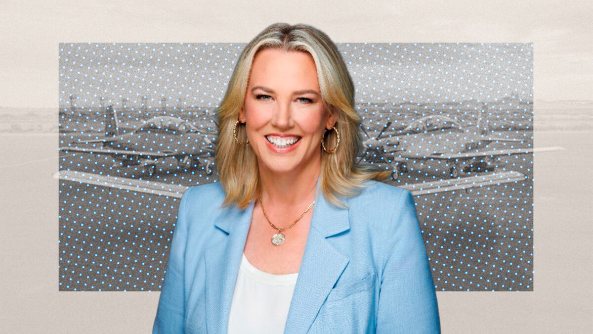 Lisa Atherton, presidenta y CEO de Textron.