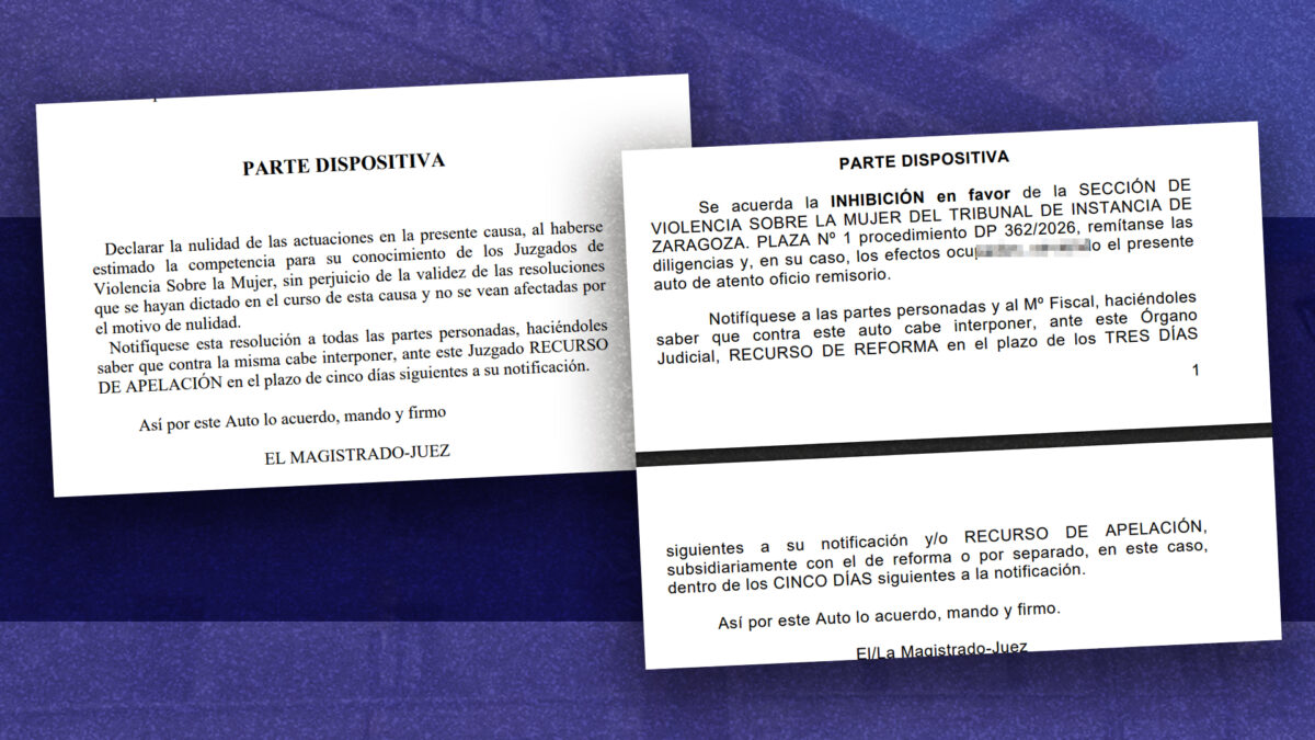 Las resoluciones de la Audiencia Provincial de Zaragoza
