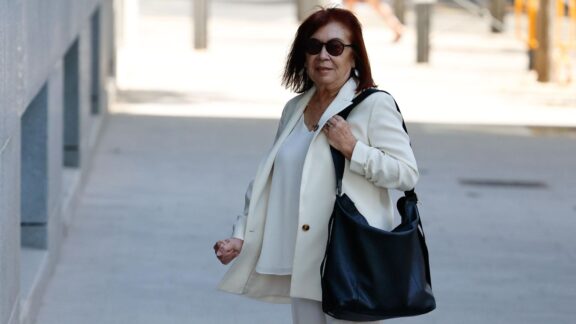 La presidenta del PSOE, Cristina Narbona.