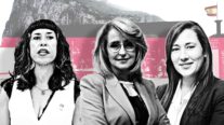 De izquierda a derecha, Leticia Blanco, Pilar Pintor y Rocío Arrabal