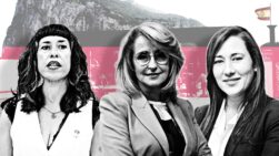 De izquierda a derecha, Leticia Blanco, Pilar Pintor y Rocío Arrabal
