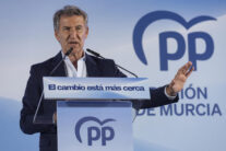El presidente del Partido Popular, Alberto Núñez Feijóo