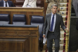 El presidente del PP, Alberto Núñez Feijóo