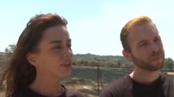 David y Mónica, una joven pareja de Navas del Rey.