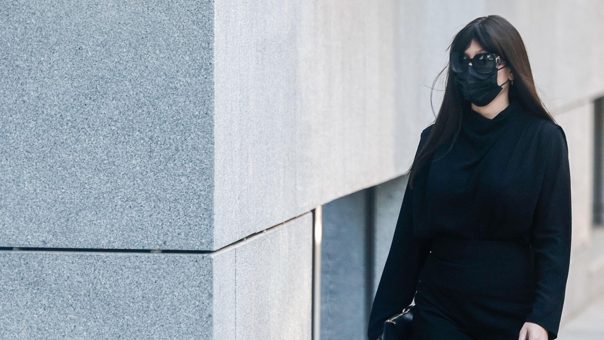 Jésica Rodríguez, expareja del ministro José Luis Ábalos, llega a la Audiencia Nacional.