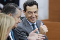 El líder del PP andaluz, Juanma Moreno