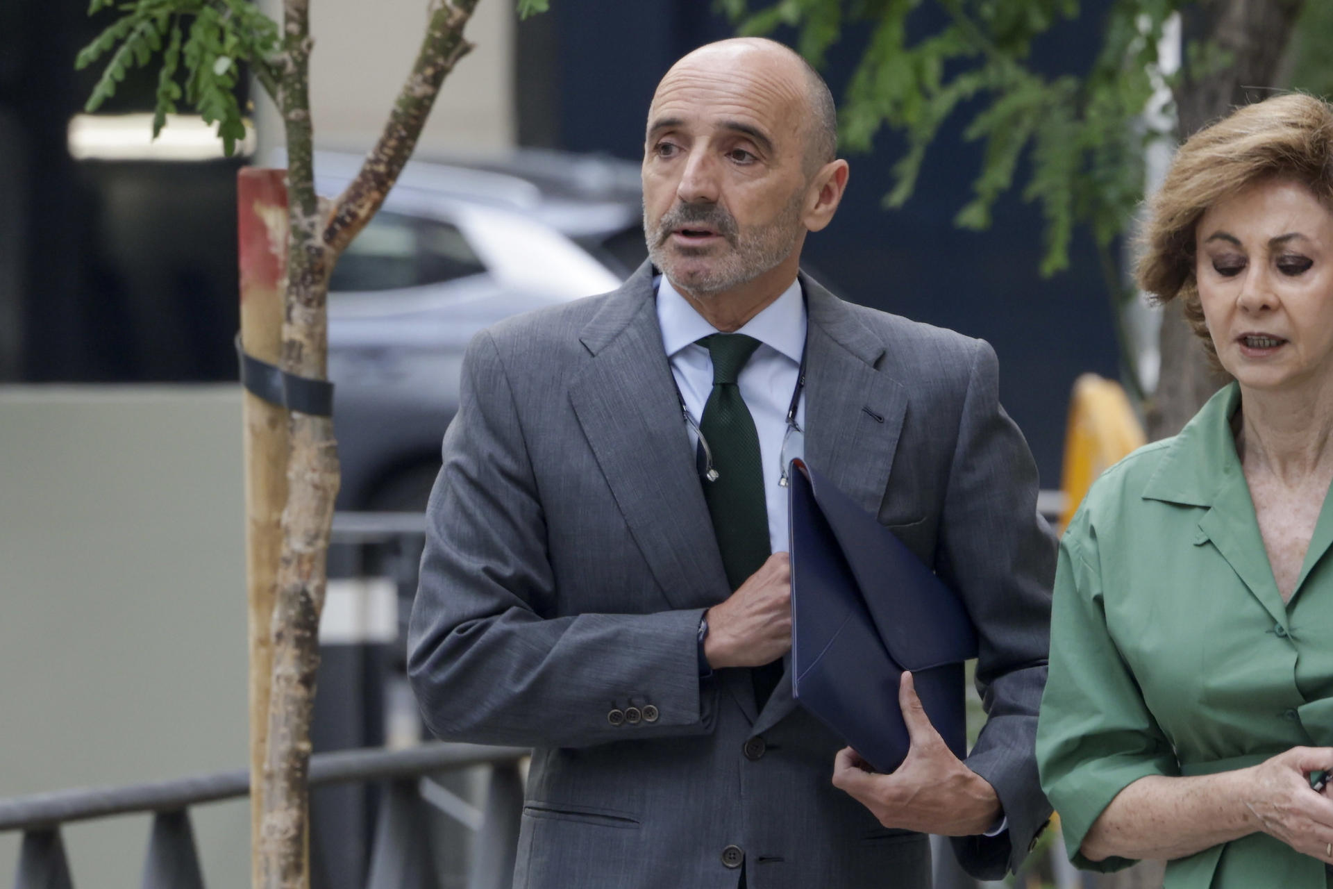El empresario Julio Martínez Martínez, 'Julito', llegando a la Audiencia Nacional..