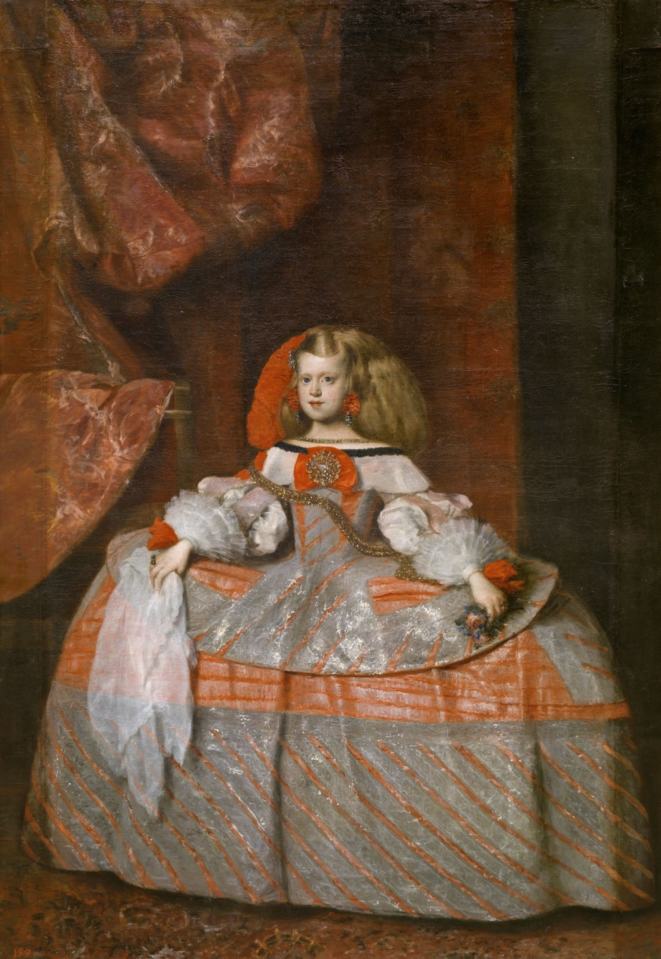 Juan Bautista Martínez del Mazo (1605-1667): La infanta doña Margarita de Austria, ca. 1665.