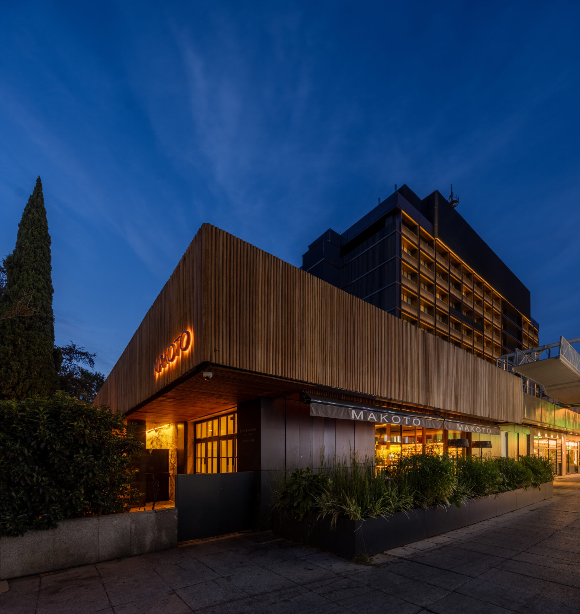 Restaurante Makoto en Madrid.