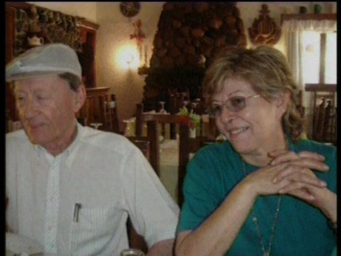 Carlos y Marcelina, los padres de Carolina