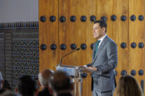 El presidente de la Junta de Andalucía, Juanma Moreno