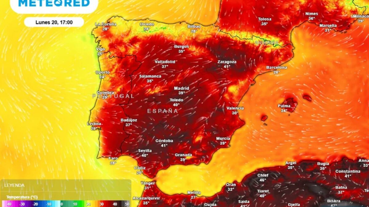 Ola de calor para el lunes 20 de julio de 2026 - Sociedad
