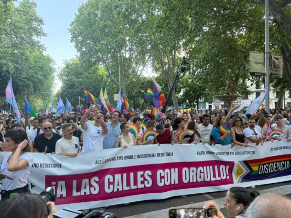 04/07/2026 Manifestación del Orgullo LGTBI en Madrid. SOCIEDAD