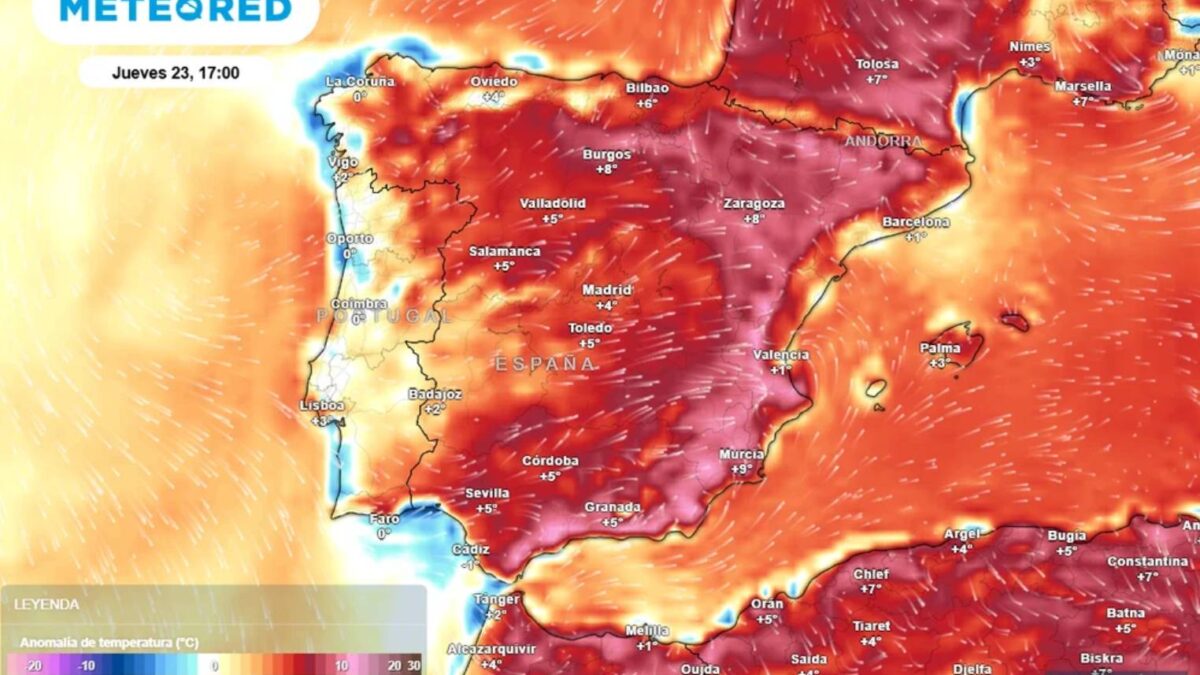 Previsión del tiempo para el 23 de julio de 2026 - Sociedad