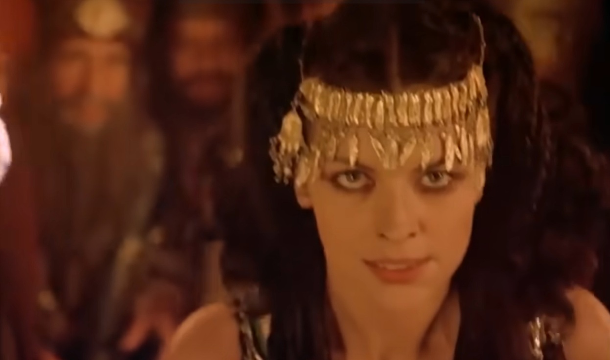 Isabel Mestres en el papel de Salomé en 'Jesús de Nazaret'.