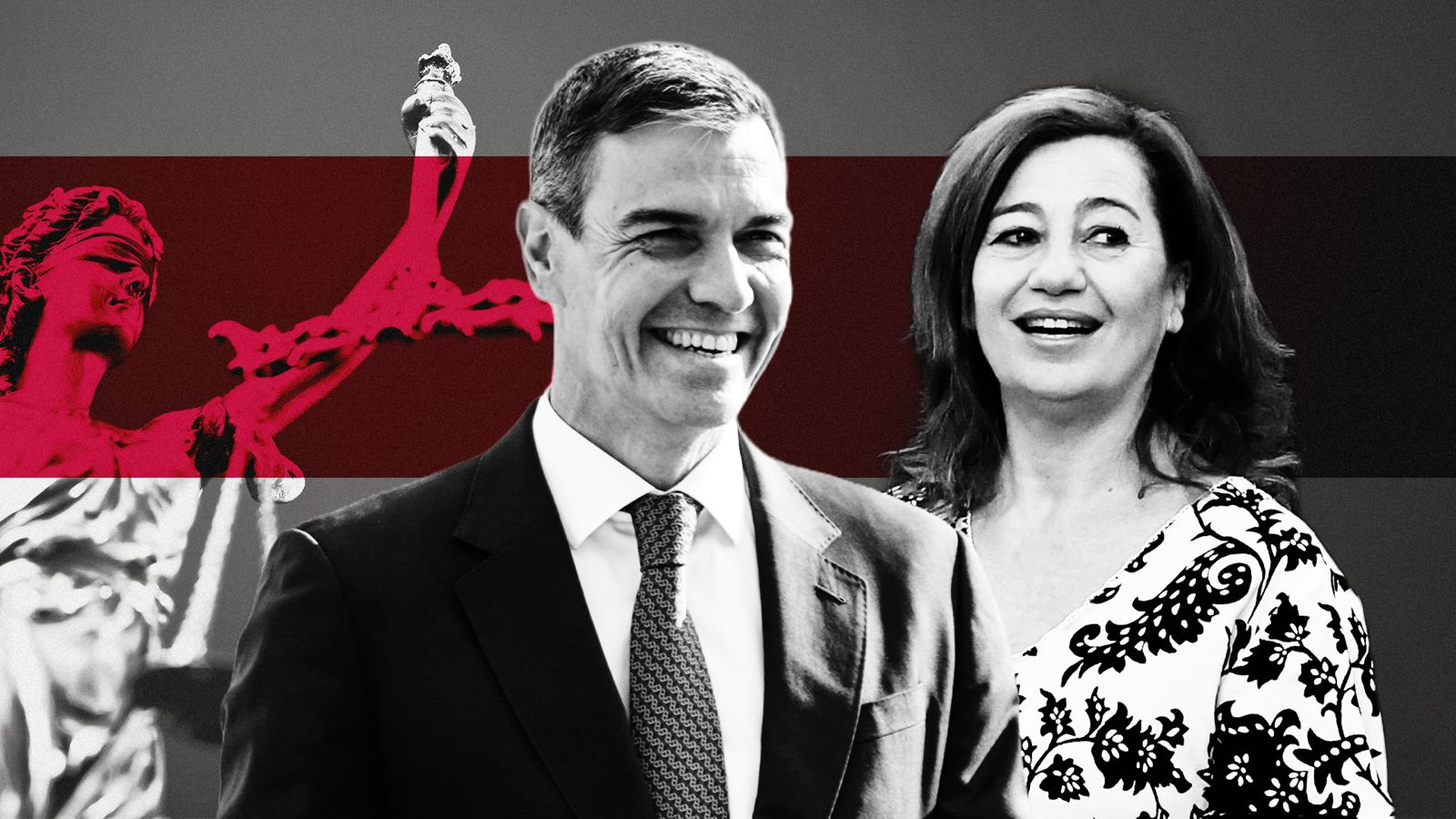 El presidente del Gobierno, Pedro Sánchez, y la presidenta del Congreso, Francina Armengol