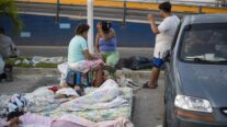 Efectos de los devastadores terremotos en Venezuela.