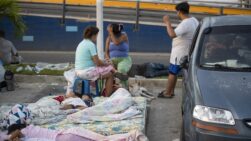 Efectos de los devastadores terremotos en Venezuela.