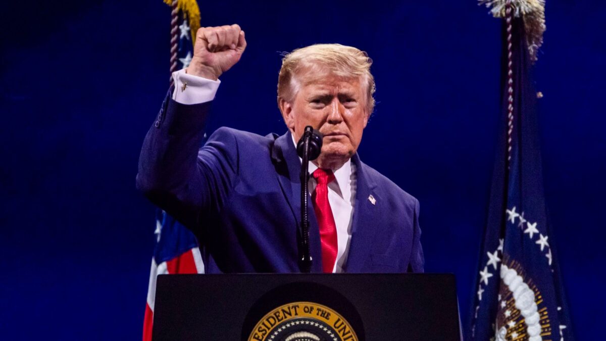 El presidente de EE UU, Donald Trump.