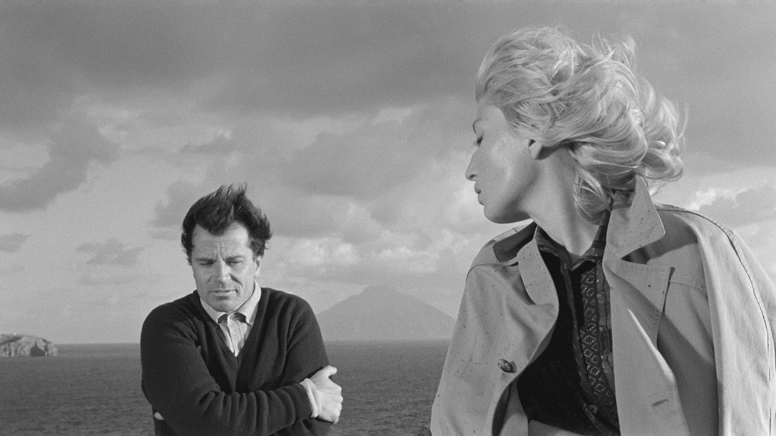 Gabriele Ferzetti y Monica Vitti en 'La aventura' (1960).