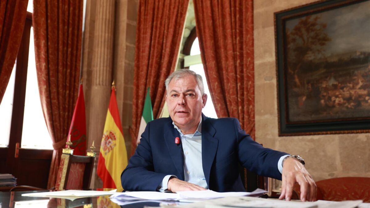 El Alcalde de Sevilla, Jose Luis Sanz,