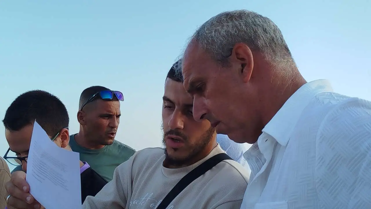 Abdellah Mustafa y Ahmed Enfed-dal