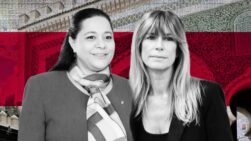 Begoña Gómez y Miriem Bensalah Chaqroun.