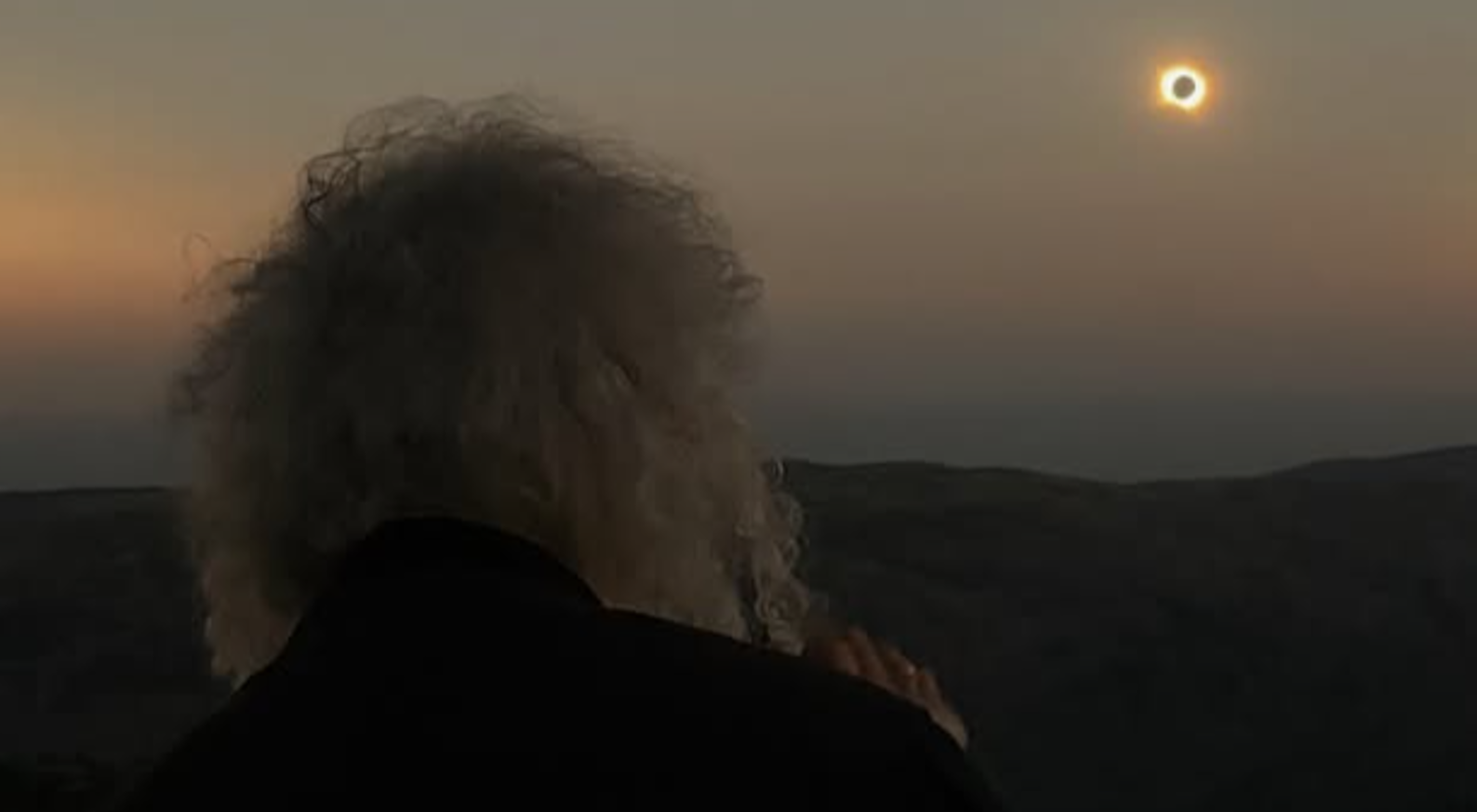 Una de las imágenes compartidas por Brian May durante su estancia en Teruel