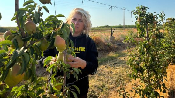 Carol Peixut, agricultora