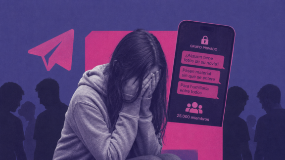 Grupos sobre violencia machista en Telegram