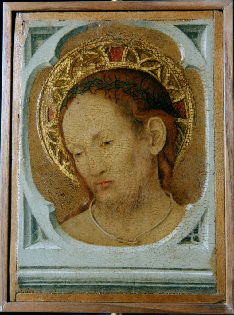 'Tabla bifronte', por el lado del Cristo en Piedad.