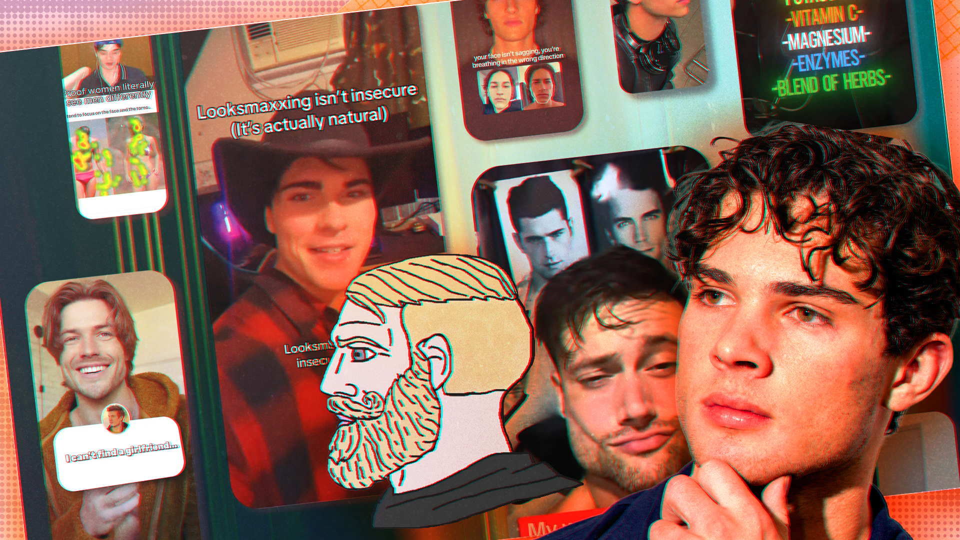 'Looksmaxxing': la rutina de belleza que nació en los foros incel.