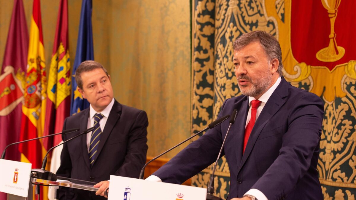El Alcalde de Cuenca, Dario Dolz, y