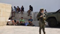 Militar desplegada en Ceuta