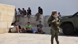 Militar desplegada en Ceuta