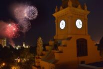 Fuegos artificiales Feria de Málaga