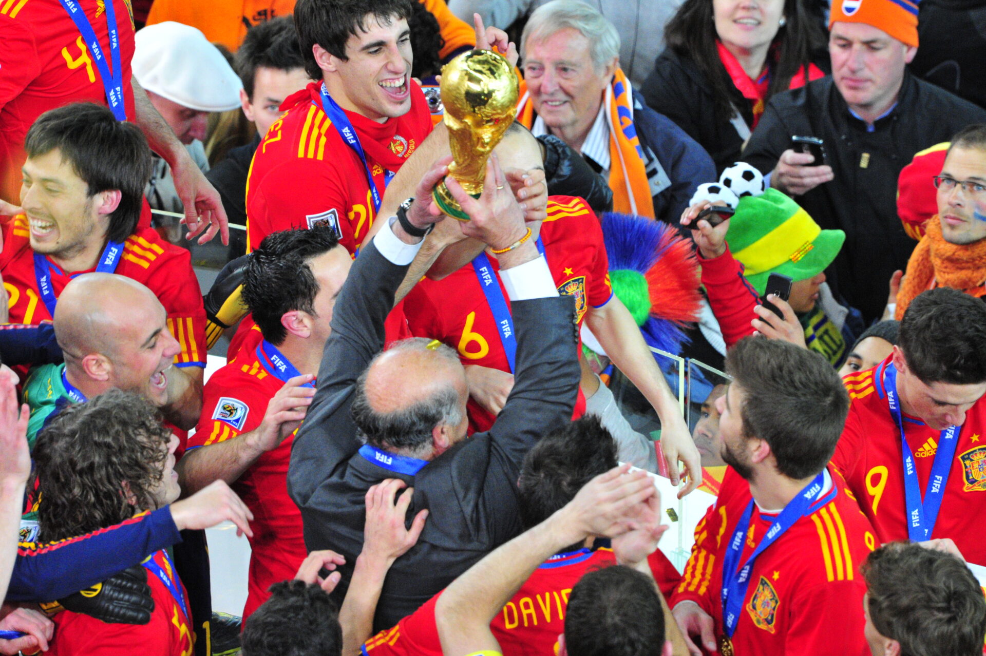 Match 64. Netherlands v Spain. 2010 FIFA World Cup Final, South Africa, 2010