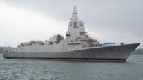 La fragata F111 'Bonifaz' de la Armada española