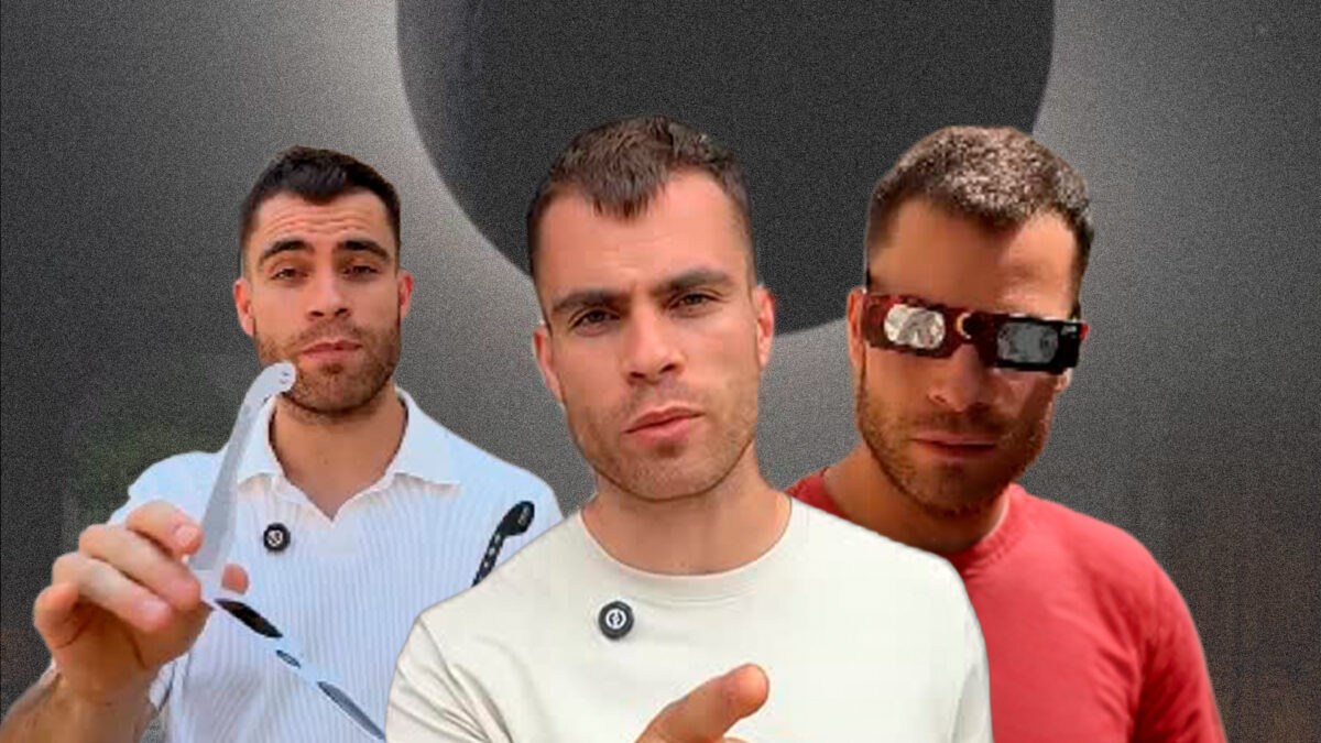 Su madre le dijo: "Oye, Nuño, ¿por qué no te encargas de vender las gafas del eclipse?"