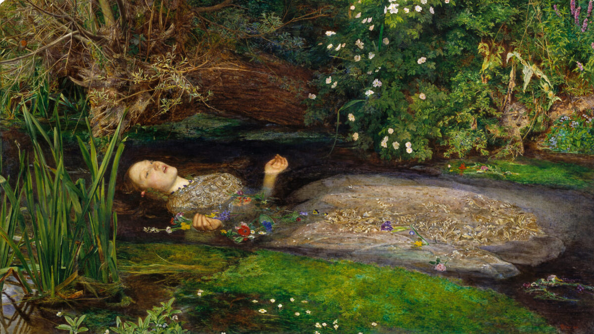 'Ofelia', de John Everett Millais. La representación de la muerte femenina ha atravesado durante siglos la literatura y las artes visuales.