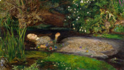 'Ofelia', de John Everett Millais. La representación de la muerte femenina ha atravesado durante siglos la literatura y las artes visuales.