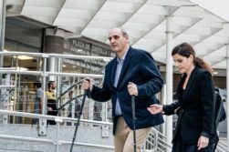 El empresario Juan Carlos Barrabés Cónsul a su salida de los Juzgados de Plaza de Castilla, a 15 de junio de 2026, en Madrid (España)