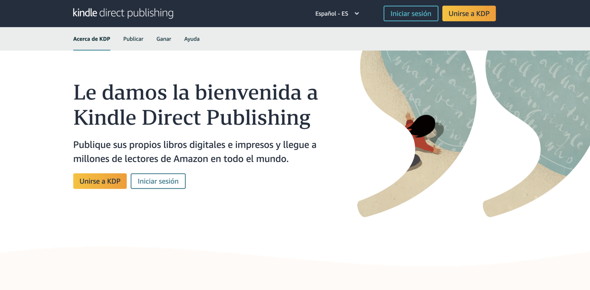 Kindle Direct Publishing permite publicar libros directamente en Amazon sin pasar por una editorial tradicional.