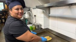 Natalia Acosta, cocinera