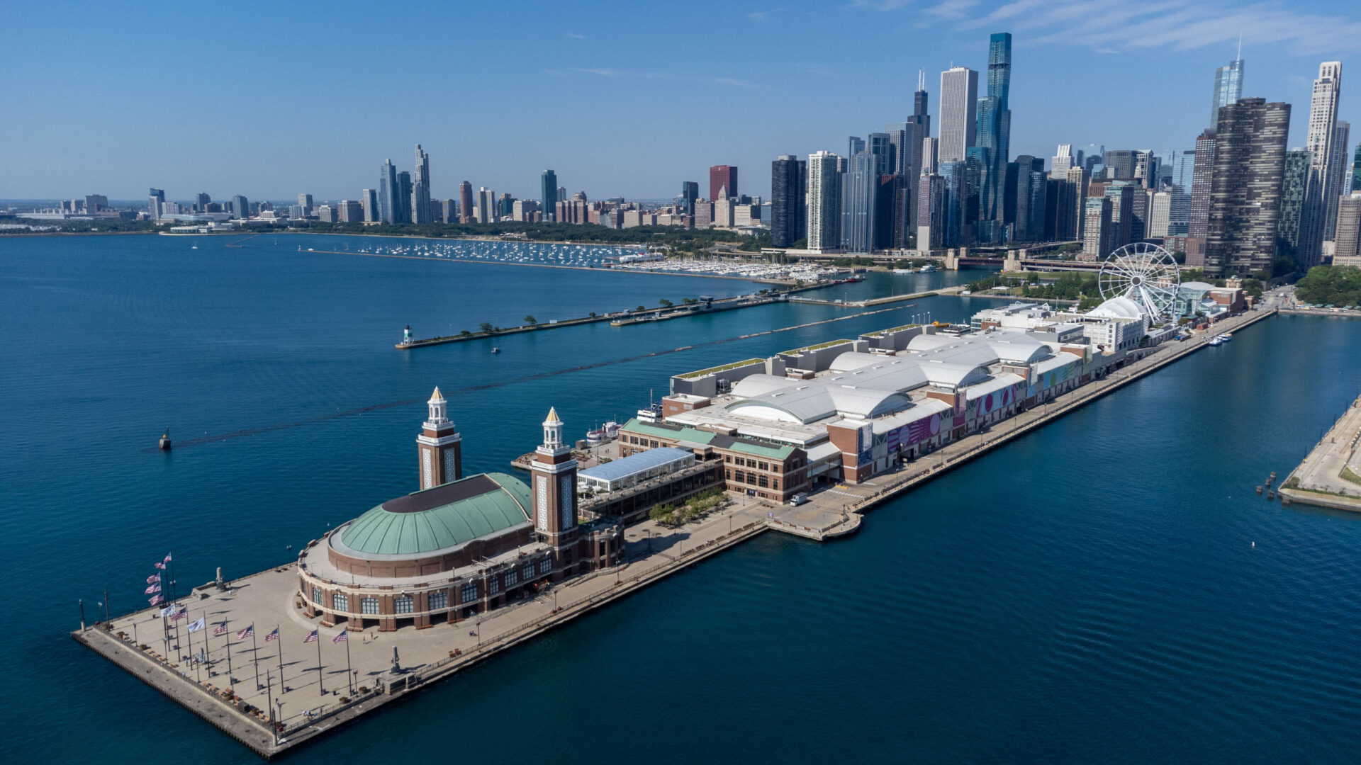El Navy Pier de Chicago.